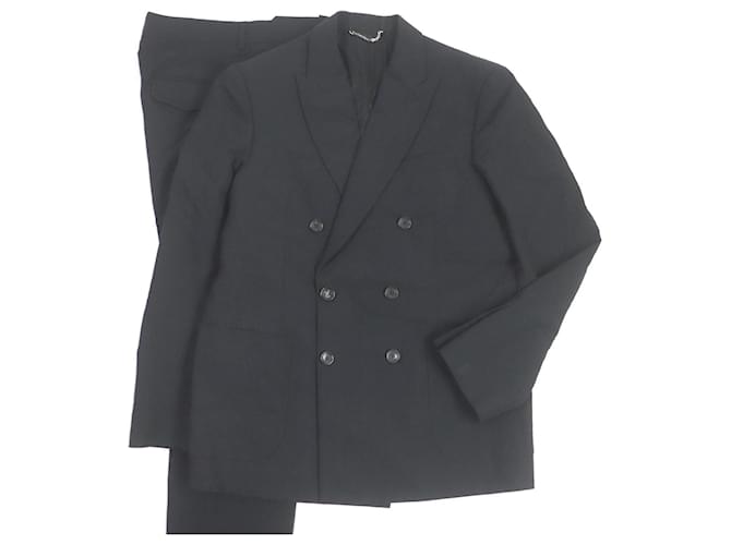 Abito doppiopetto Monogram Louis Vuitton Nero