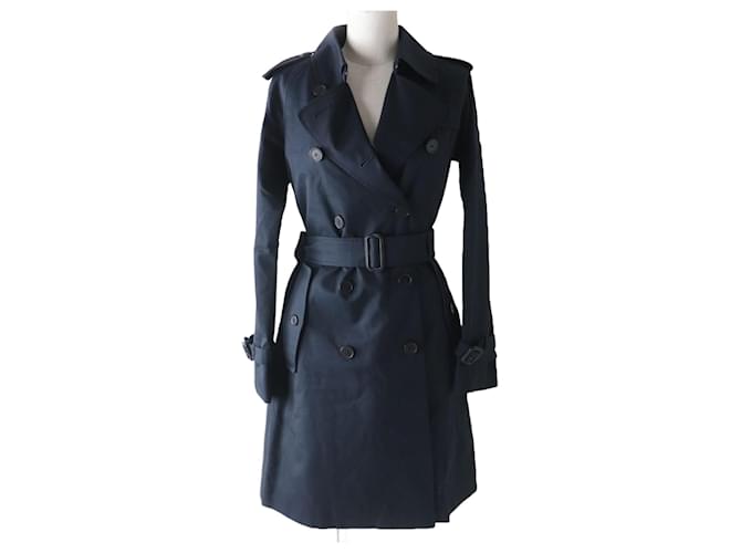 Trench coat Mackintosh in cotone Blu navy