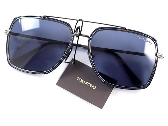 Occhiali da sole TOM FORD TF750 90V Lionel Blu