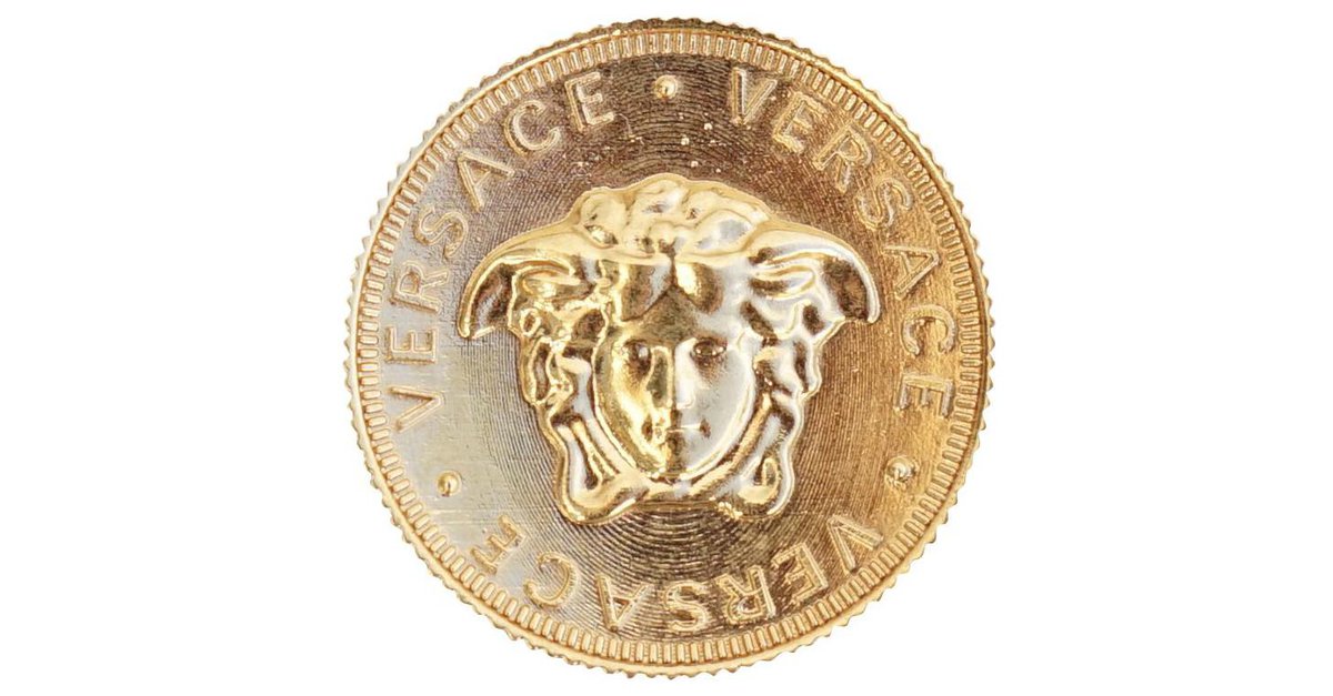 Versace Pins e spille D'oro