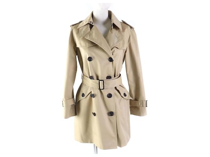 Trench coat da donna COACH F21800 XS Beige