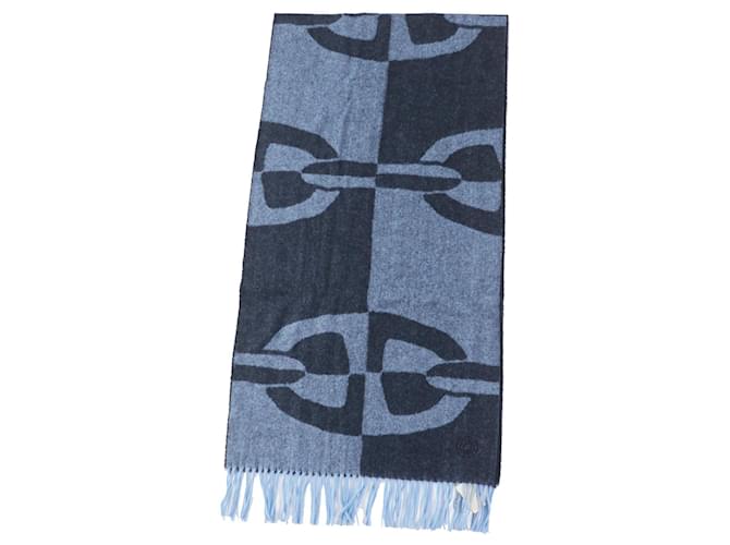 Sciarpa in cashmere Optic Chaine d'Ancre di Hermès