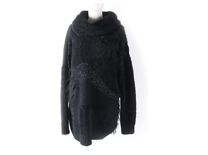Autre Marque Abito a collo alto in lana e nylon JUNYA WATANABE nero M