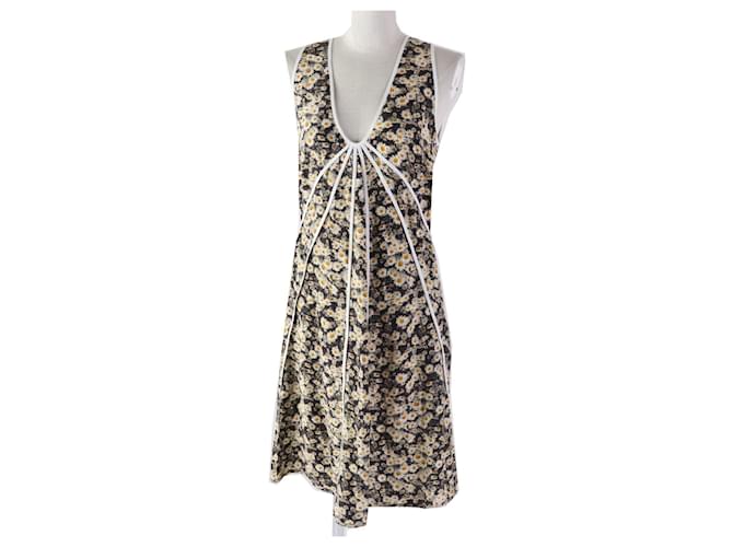 Autre Marque Abito in seta floreale Stella McCartney 38 Multicolore