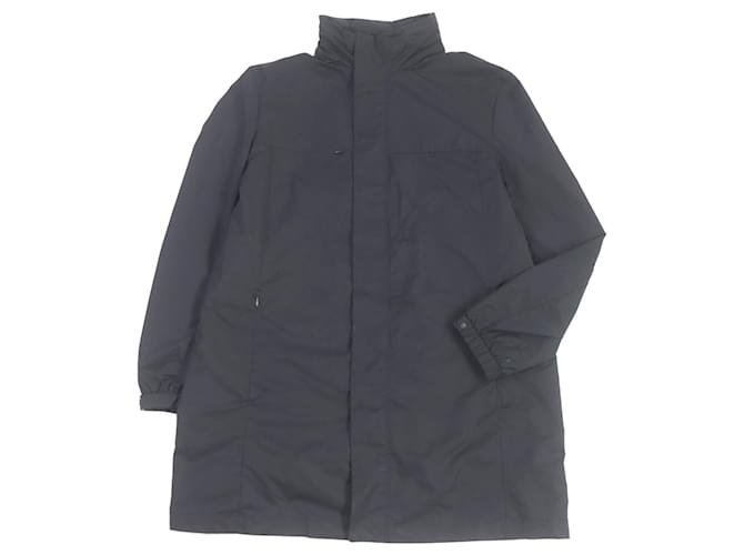 Cappotto con cappuccio in poliestere Emporio Armani Blu navy