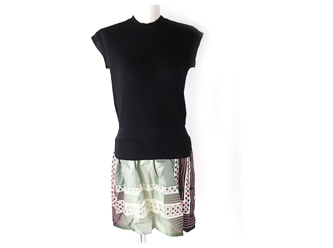 Abito in maglia senza maniche in lana e nylon Louis Vuitton XS