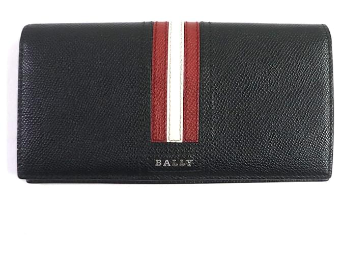 Bally TALIRO.LT10 Portafoglio Lungo in Pelle Nero