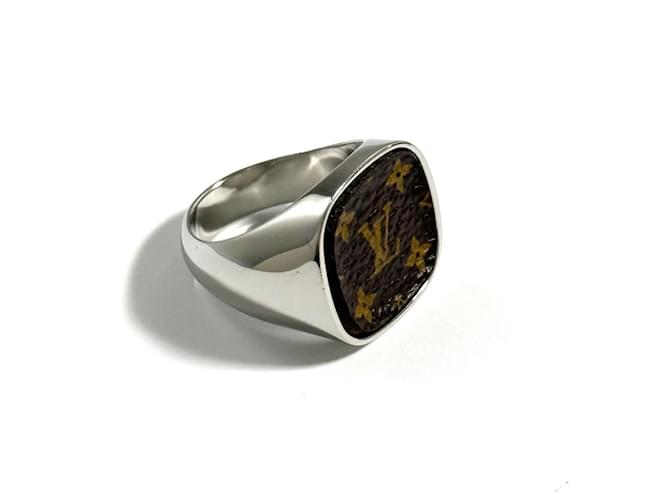 Anello Chevalier Monogramma Signet da Uomo Louis Vuitton
