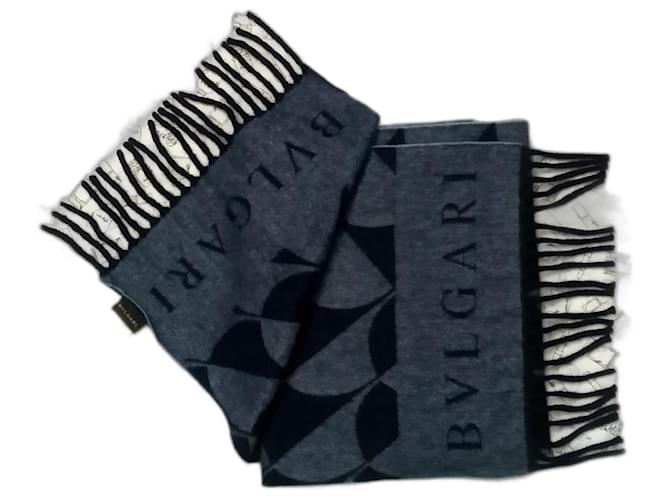 Bulgari Sciarpe Blu Blu navy
