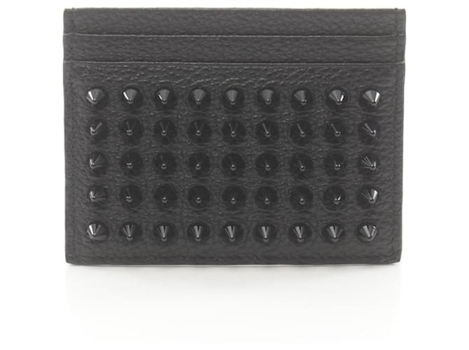 Portafoglio in pelle KIOS di Christian Louboutin Nero