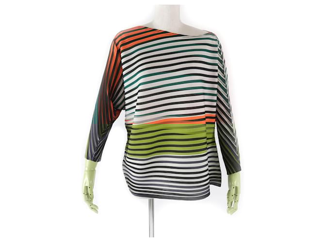 Pullover a maniche dolman plissettate Issey Miyake Multicolore