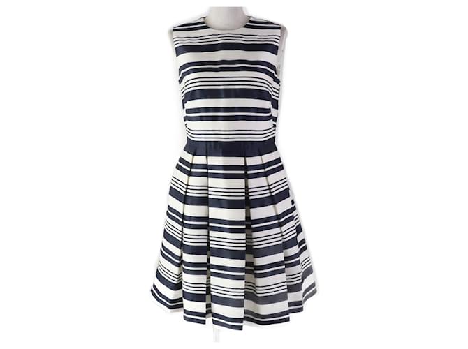 Autre Marque Abito A-line con motivo a bordo RED VALENTINO