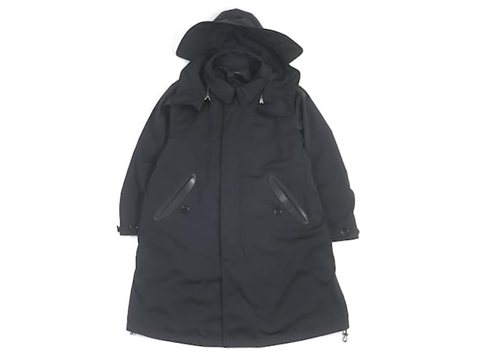 Cappotto con cappuccio Tom Ford TFO637 Nero