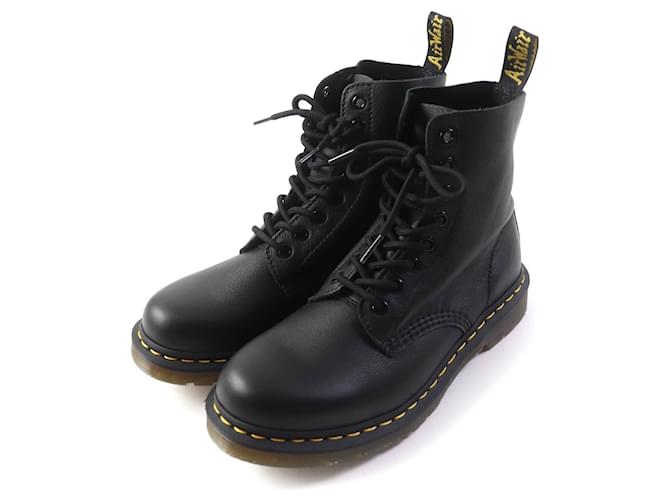 Autre Marque Stivali in pelle Dr. Martens 1460 Pascal 6UK donne Nero