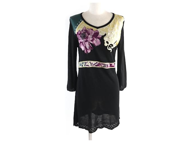Autre Marque Tunic in maglia decorata con perline e strass LEONARD FASHION