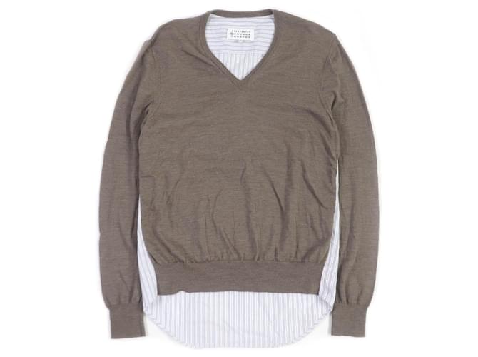 Maison Martin Margiela Maglione in lana a righe Maison Margiela S