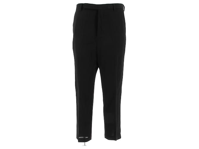 Pantaloni Rick Owens T.US 6 Lana Nero