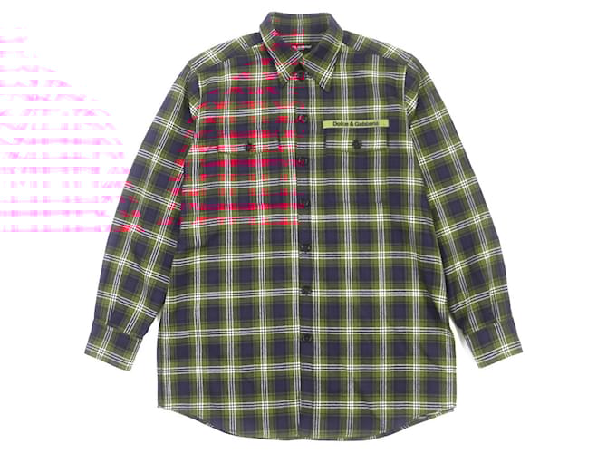 Camicia oversized in lana Dolce & Gabbana