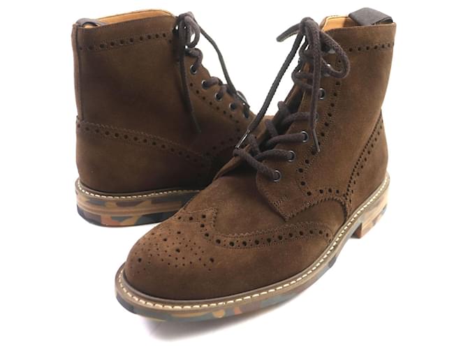 Stivali in pelle scamosciata con punta a coda di rondine GRINDALE di Church's