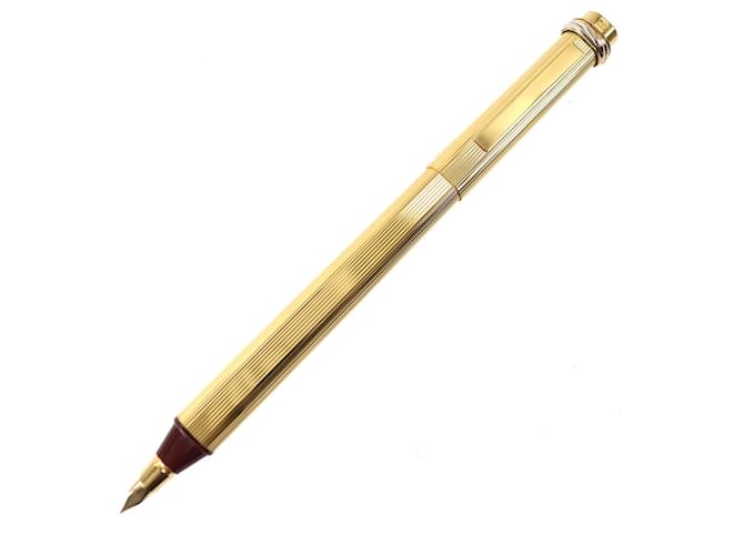 Penna a inchiostro Cartier Trinity Double C D'oro