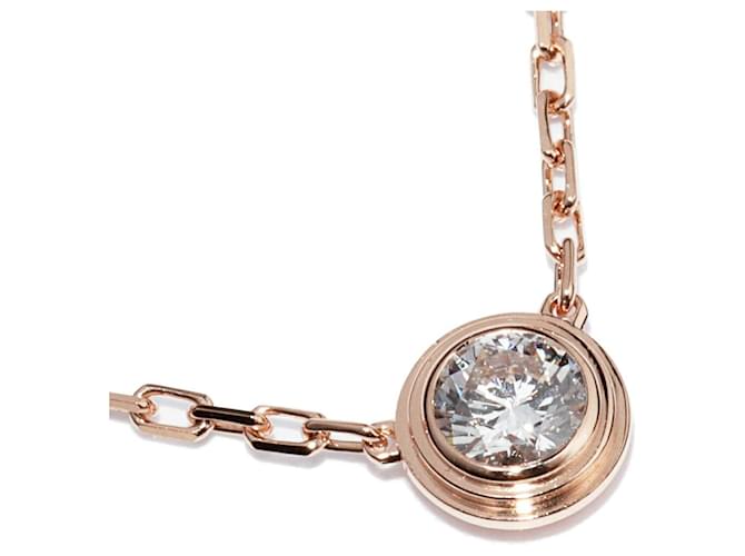 Collana Pendente Diamanti Leggeri in Oro Rosa 18K Cartier B72156
