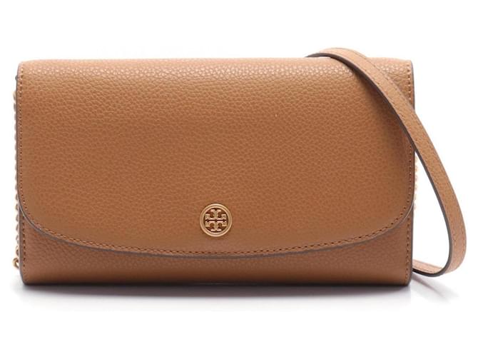 Borsa a Spalla ROBINSON di Tory Burch Marrone