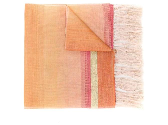 Sciarpa a righe multicolore Issey Miyake - anni 2000