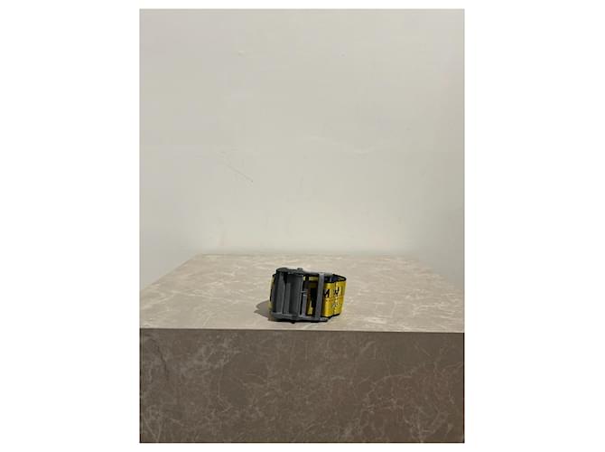 Off White CINTURE OFF-WHITE T.International M Cotone Giallo