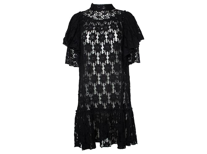 Isabel Marant Etoile abito in pizzo nero