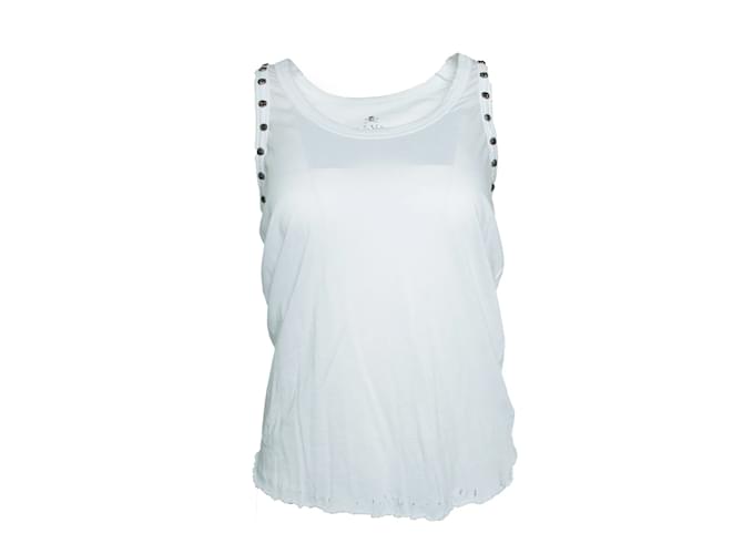 Zadig & Voltaire, canotta bianca Desiree bis Bianco