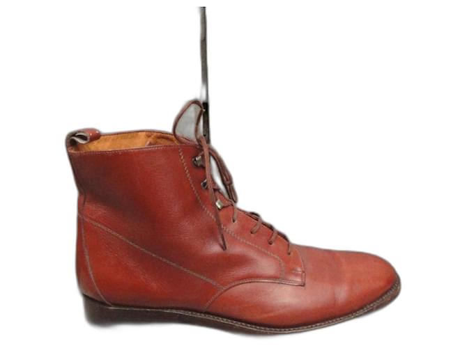 Robert Clergerie Ankle Boots Marrone chiaro