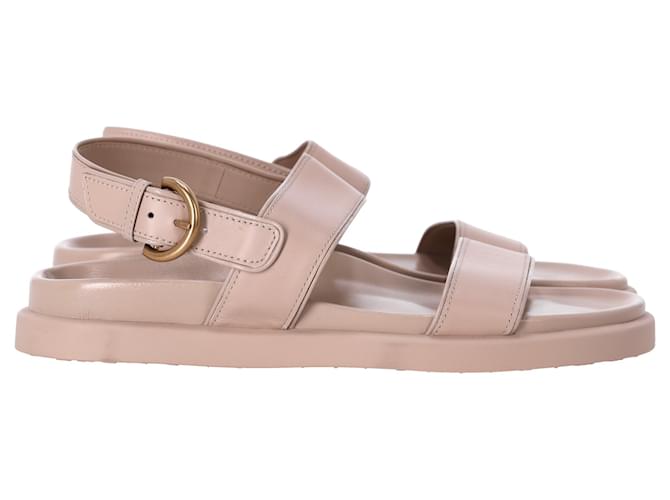 Sandali Gianvito Rossi Bilbao in pelle beige