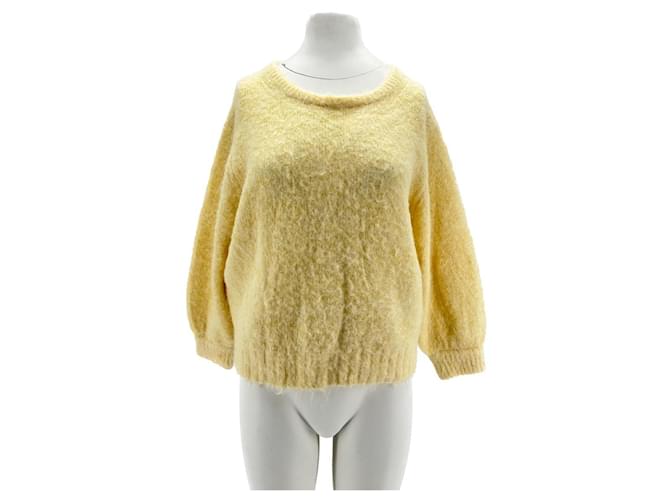 American Vintage maglieria T.Internazionale S Lana Giallo