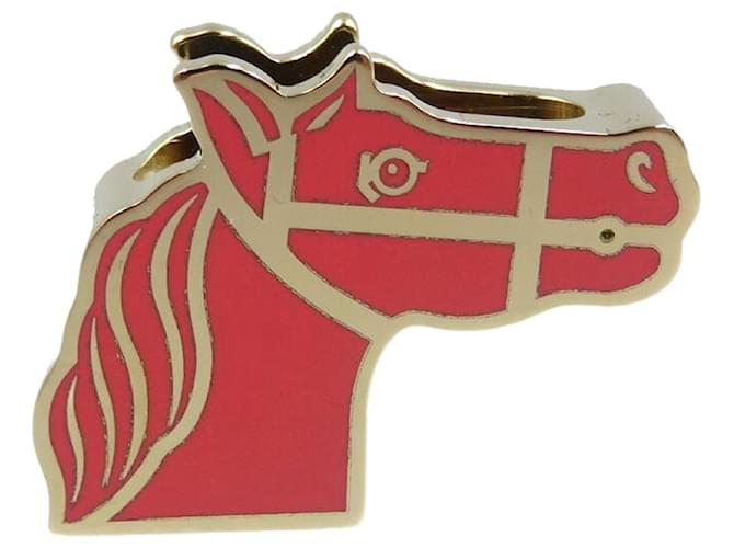 Ring Anello Twilly Cadrege di Hermès Rosa D'oro