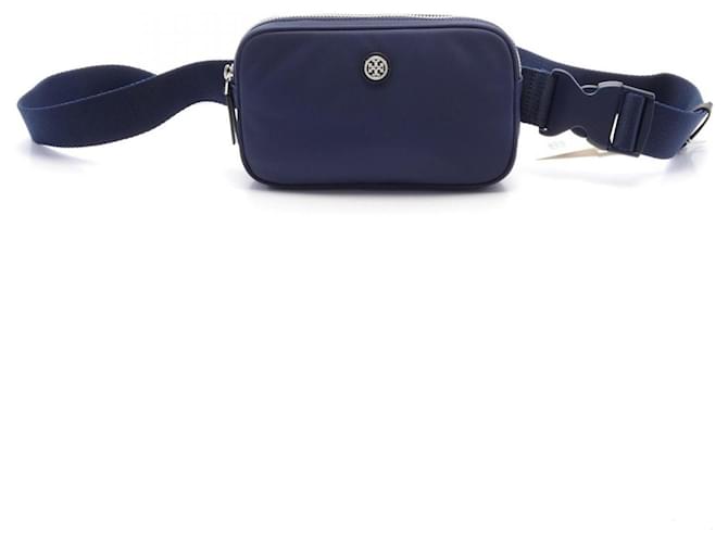 Borsa in vita Virginia di Tory Burch Blu navy