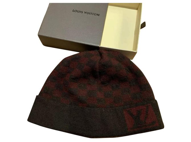 Louis Vuitton Cappelli Berretti Marrone