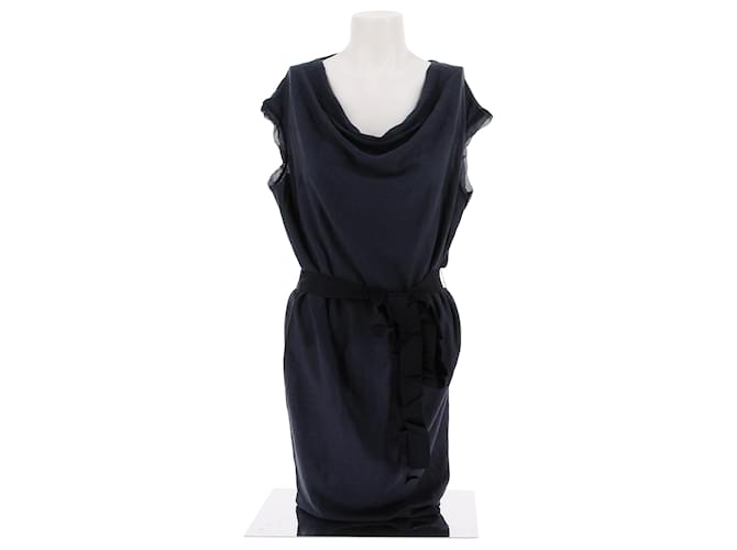 Abiti Lanvin T.International M Seta Blu navy