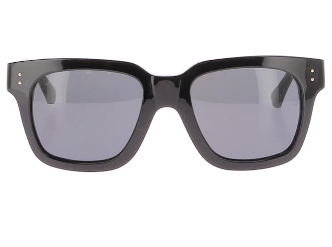 Occhiali da sole Linda Farrow T. Plastica Nero