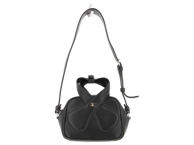 Courreges Borse Courrèges T. Pelle Nero