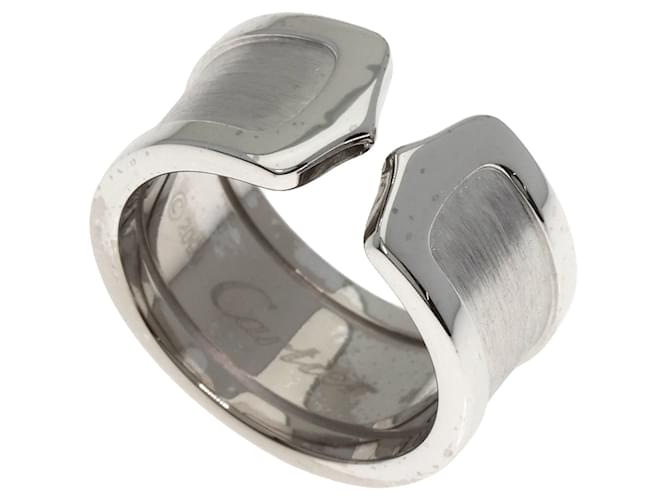 Anello Cartier C2 LM #52 in oro bianco 18K