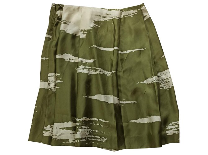 Yves Saint Laurent gonne Beige Cachi