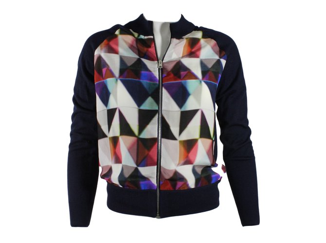 Paul Smith Cardigan Blu Multicolore