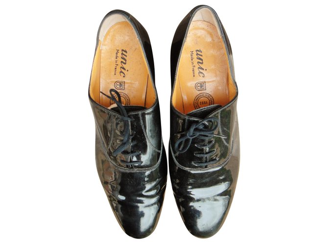 derby verniciati Unic Joseph Fenestrier p 46 Nero