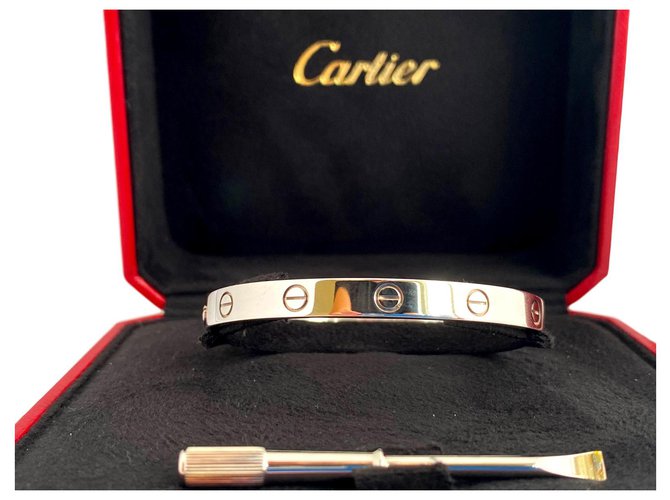 Love Cartier ama il platino Argento