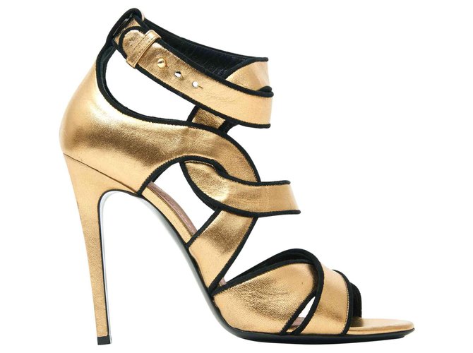 Barbara Bui Dea dell'oro FR40 Nero D'oro