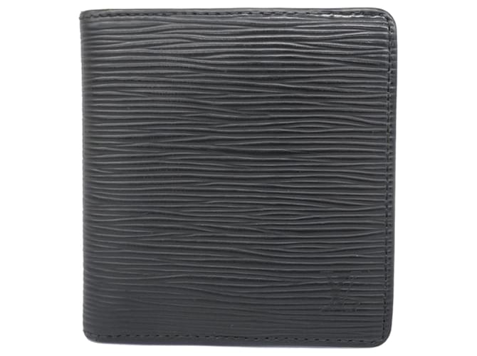 Slender Biglietto carta di credito Louis Vuitton Nero