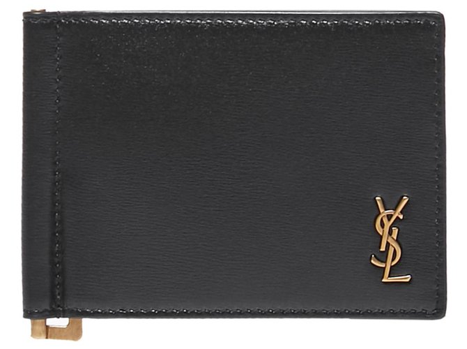 Saint Laurent Portafoglio uomo YSL Nero