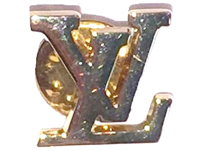 Spilla da giacca LOUIS VUITTON MONOGRAM D'oro