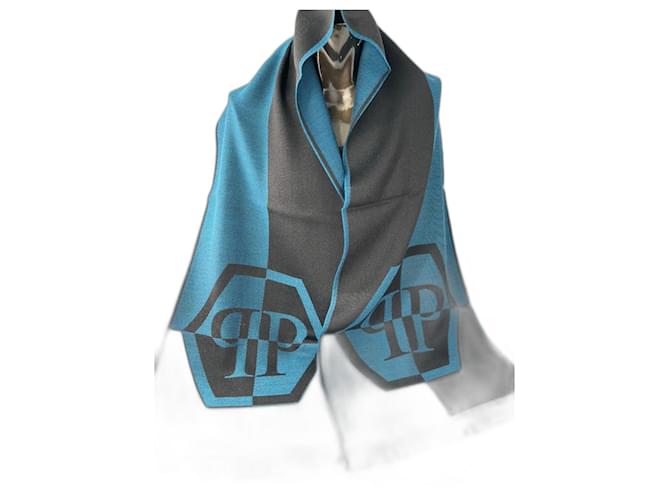 Stola in lana Philipp Plein Multicolore