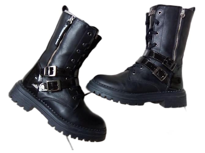 Karl Lagerfeld Biker Nero